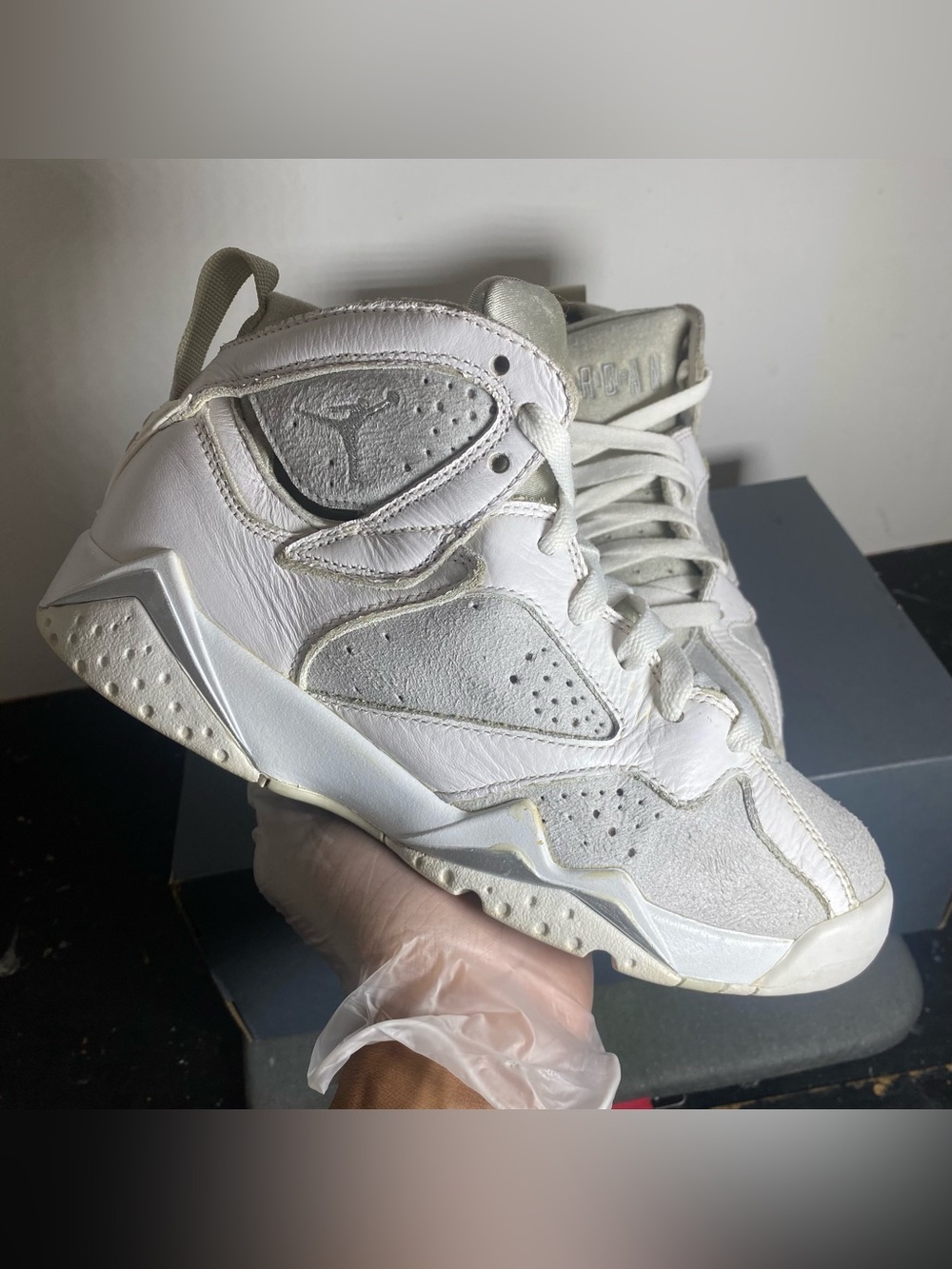 Size 5Y Jordan 7 Pure Money